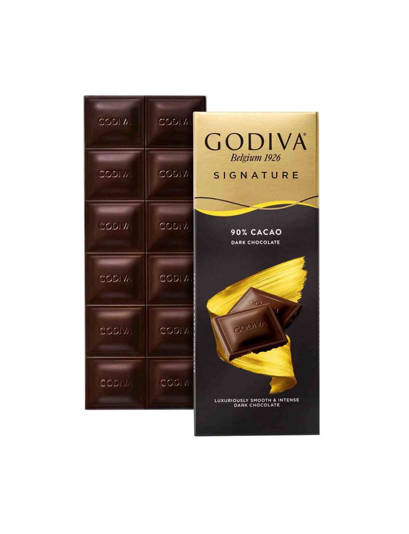 Godiva Dark Chocolate 90% 90g